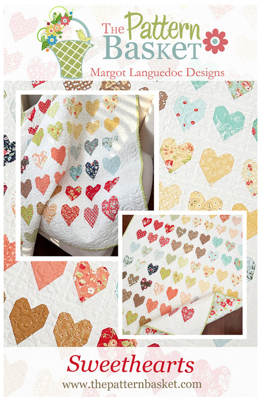 Sweethearts Quilt Patter by The Pattern Basket