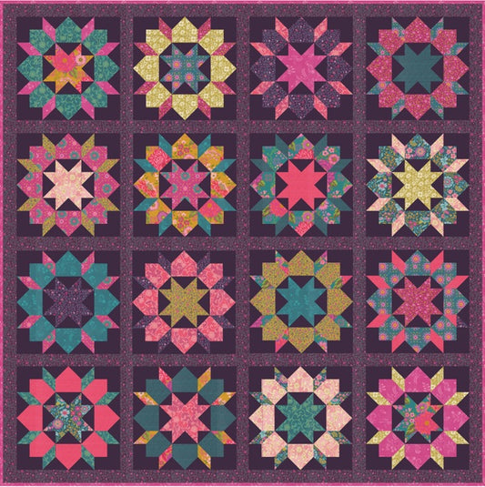 Swoon Sixteen Quilt Pattern by Thimble Blossoms