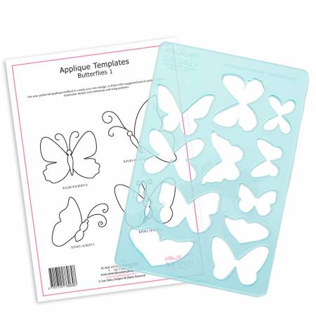 Applique Butterflies Template Sheet -Special Order