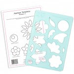 Applique Flower 2 Template Sheet - Special Order