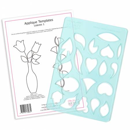 Applique Leaves Template Sheet - Special Order