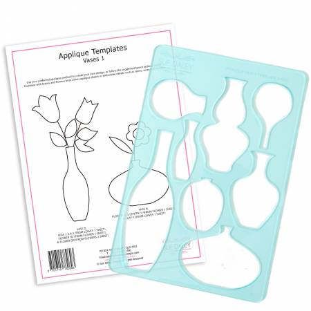 Applique Vase Template Sheet - Special Order