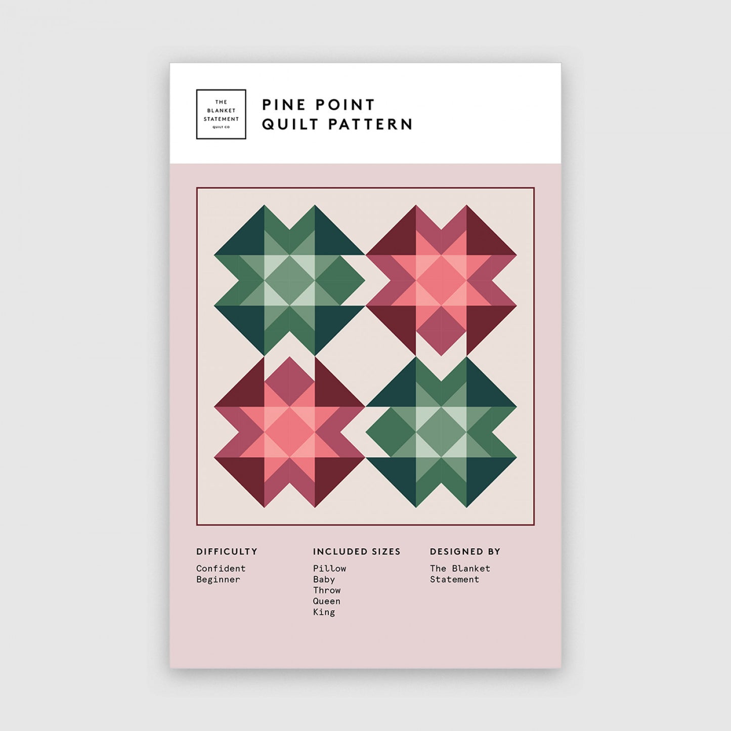 Pine Point Falls Quilt Pattern # TBS-023 - Special Order