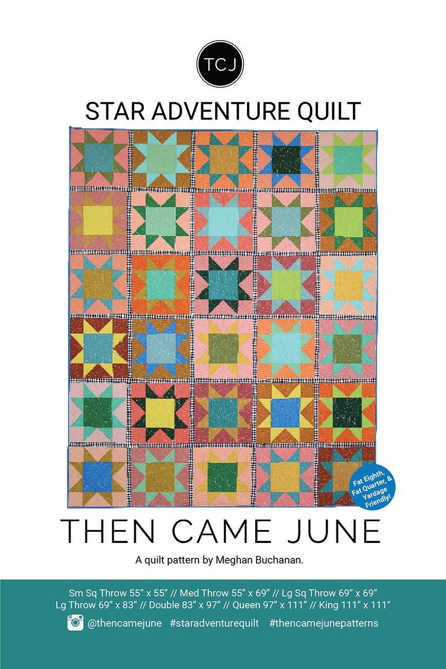 Star Adventure Quilt Pattern # TCJ130 - Special Order