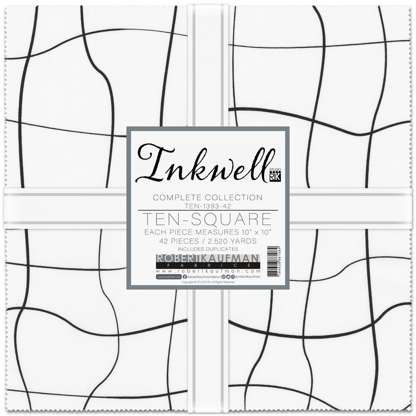 Inkwell by RKF Collection - 10" Squares Pack -  Special Order (Expected August 2025)