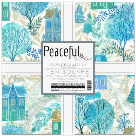 Peaceful by Sanja Rescek - 10" Square Pack -  Special Order (Expected July 2025)