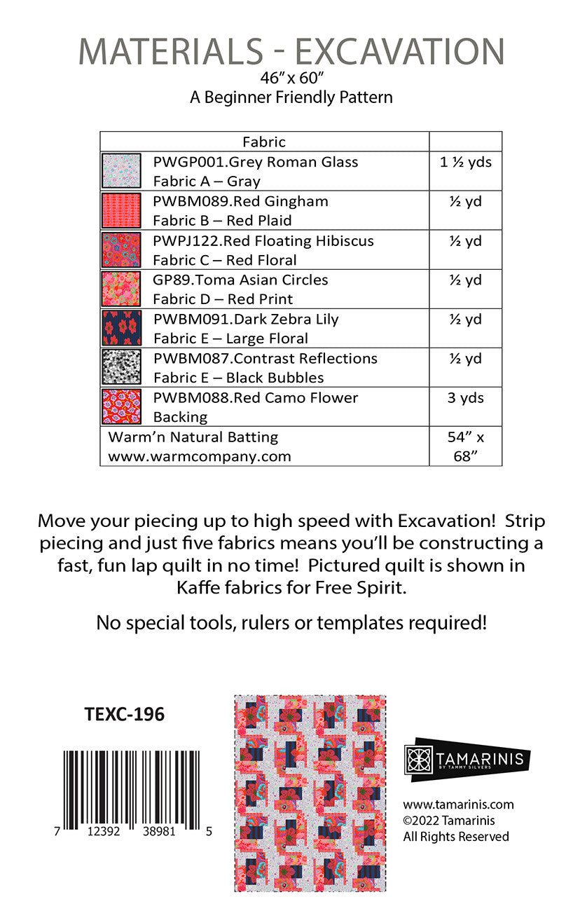 Excavation # TEXC-196 - Special Order