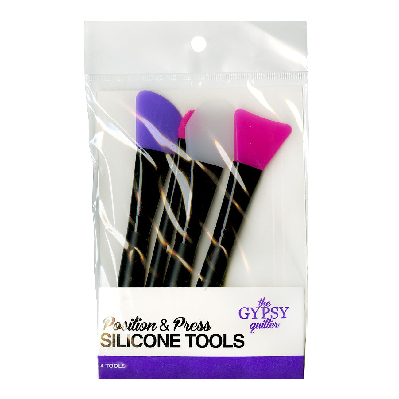 The Gypsy Quilter Position and Press Quilting and Sewing Silicone Tools 4ct # TGQ139 - Special Order