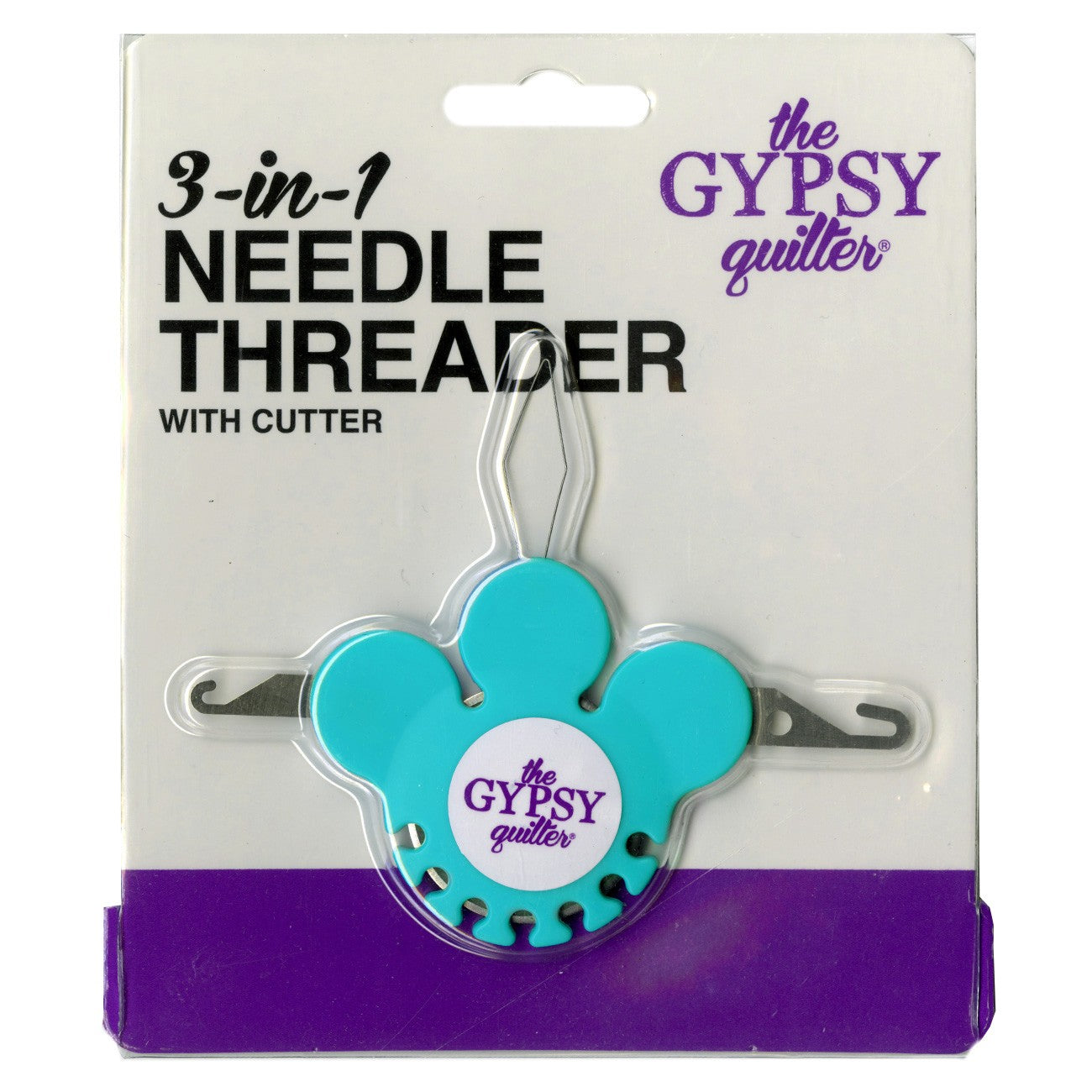 The Gypsy Quilter 3 In 1 Needle Threader with Cutter # TGQ142 - Special Order