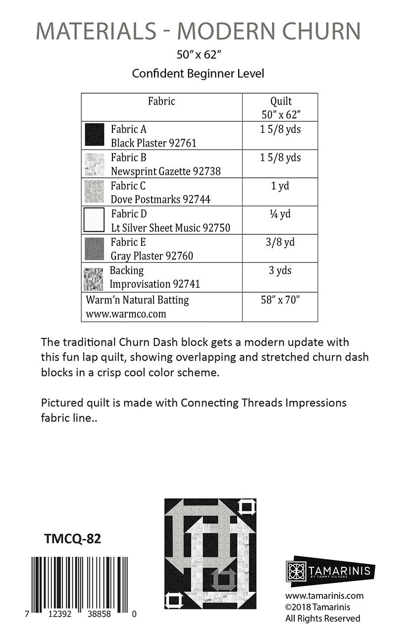 Modern Churn # TMCQ-82 - Special Order