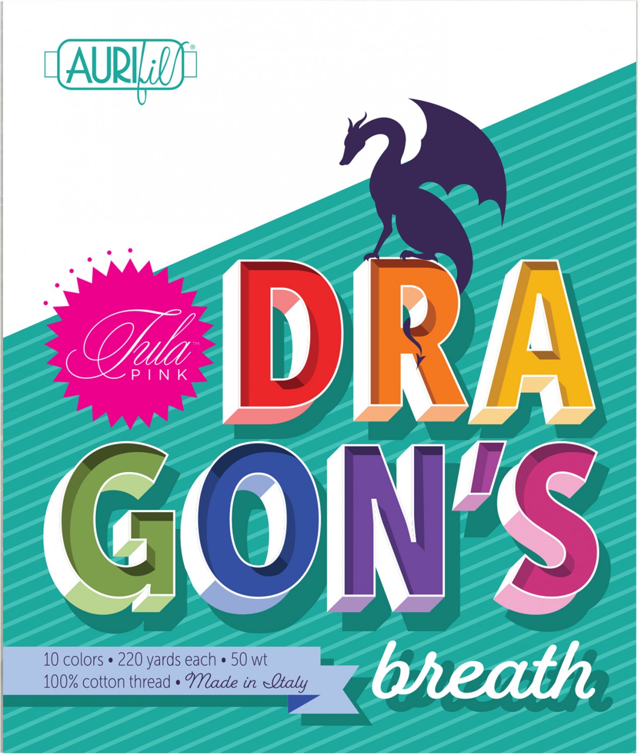 Dragon's Breath by Tula Pink 50wt. # TP50DB10 - Special Order