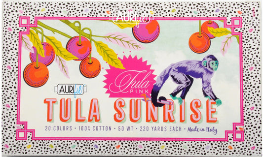 Tula Sunrise Thread Collection 50wt 20 Small Spools # TP50SC20 - Special Order