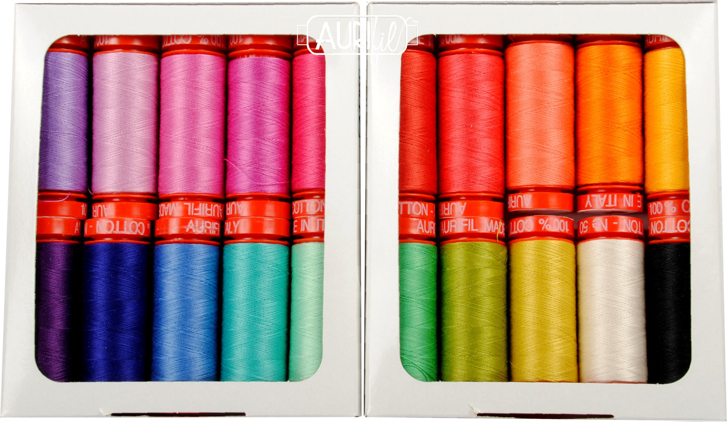 Tula Sunrise Thread Collection 50wt 20 Small Spools # TP50SC20 - Special Order