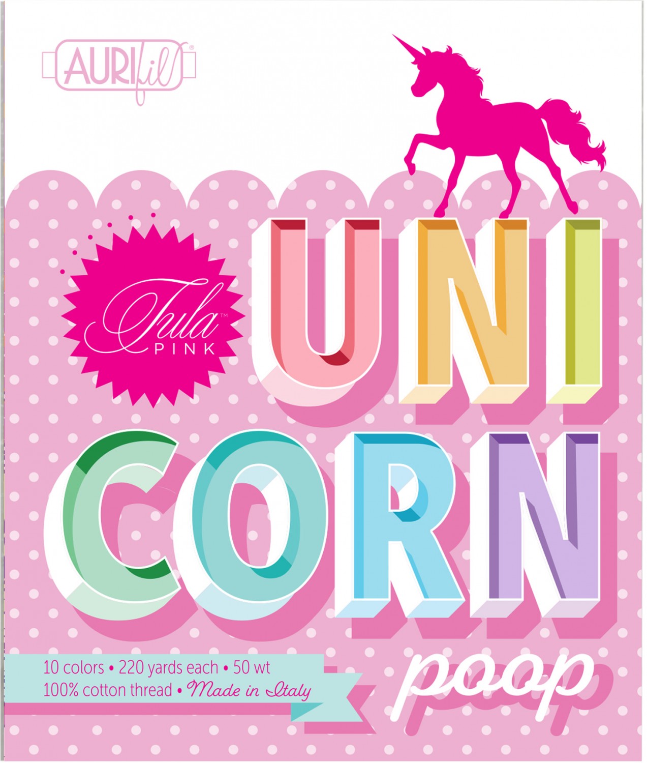 Unicorn Poop by Tula Pink 50wt # TP50UP10- Special Order