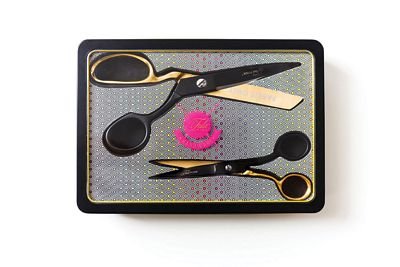 Tula Pink Limited Edition Black & Gold Scissor Tin TPLIMITED1 - Special Order