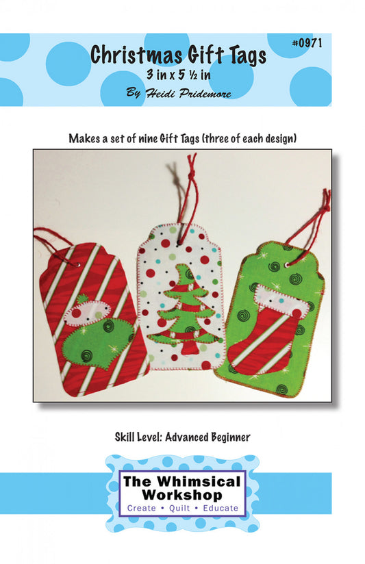 Christmas Gift Tags Pattern # TWW0971 - Special Order - Will Ship After 11-02-24