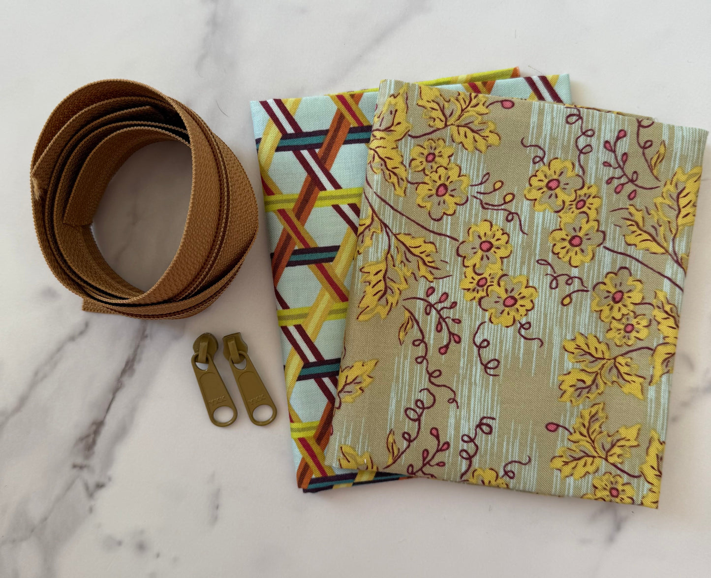 Taco Zipper Pouch Kit #10 - Makes Two Large Pouches