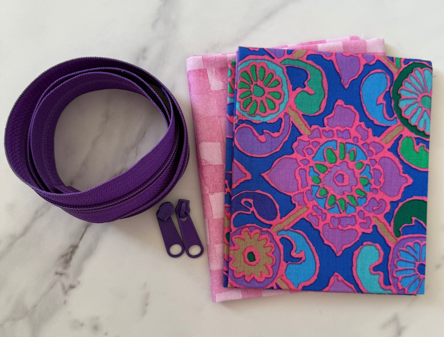 Taco Zipper Pouch Kit #12 - Makes Two Large Pouches