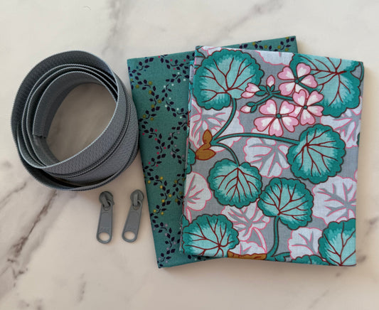 Taco Zipper Pouch Kit #13 - Makes Two Large Pouches