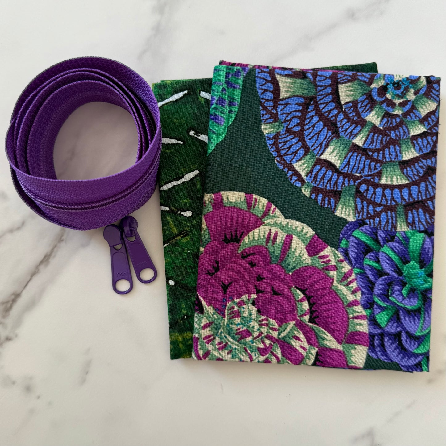 Taco Zipper Pouch Kit #17 - Makes Two Large Pouches