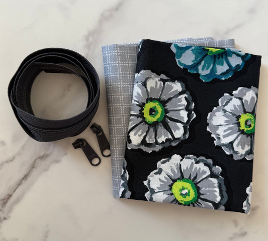 Taco Zipper Pouch Kit #18 - Makes Two Large Pouches