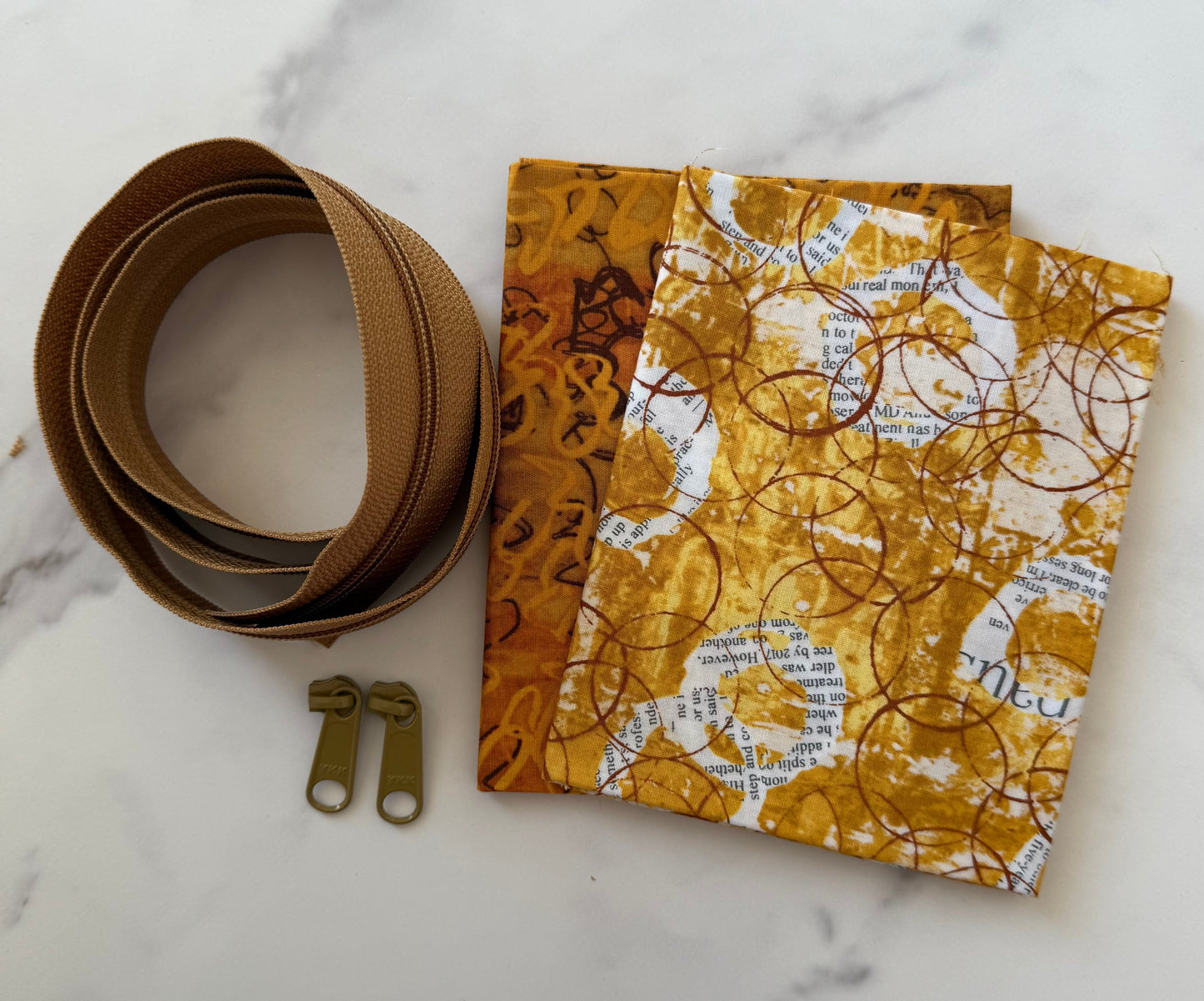 Taco Zipper Pouch Kit #20 - Makes Two Large Pouches