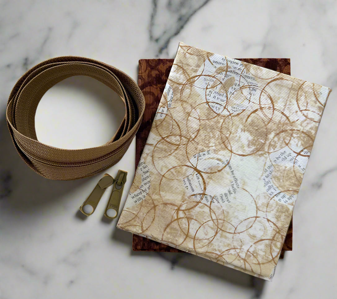 Taco Zipper Pouch Kit #22 - Makes Two Large Pouches