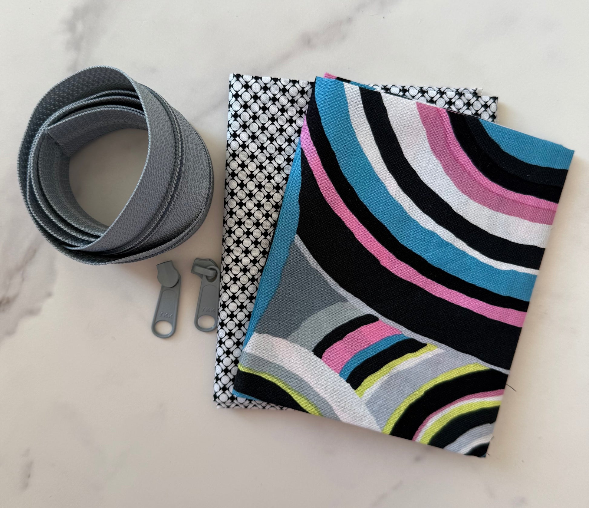 Taco Zipper Pouch Kit #6 - Makes Two Large Pouches