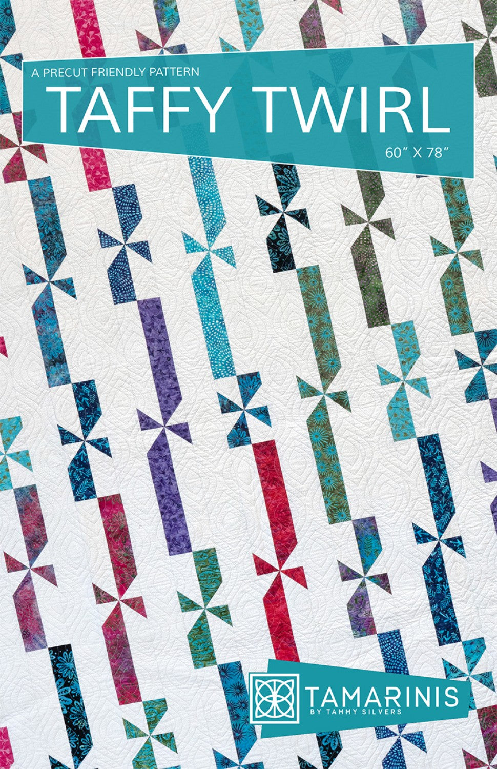 Taffy Twirl Quilt Pattern by Tamarinis
