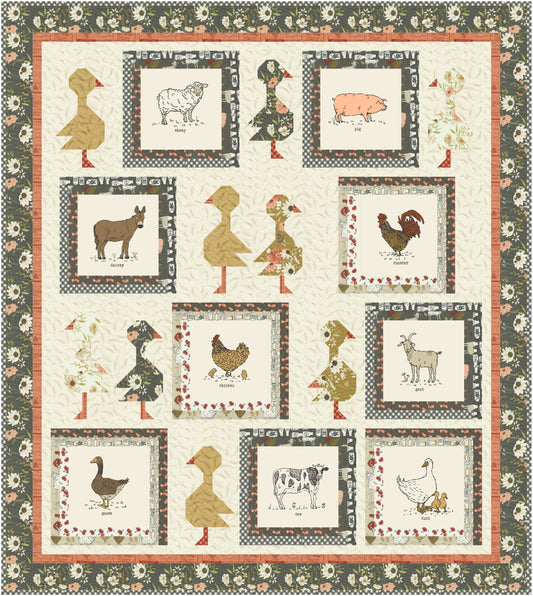 Farmstead by Stacy Iest Hsu - Baby Duck Quilt Kit (Estimated Arrival Nov. 2024)