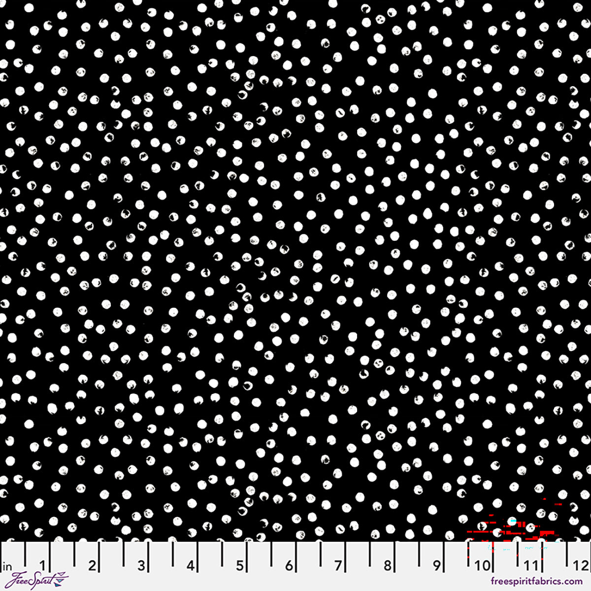 Tales From the Forest by Clare Youngs : Dots Black PWCY030.BLACK