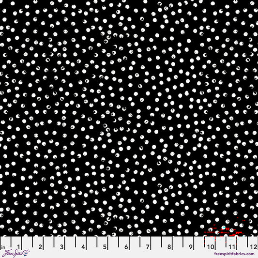 Tales From the Forest by Clare Youngs : Dots Black PWCY030.BLACK