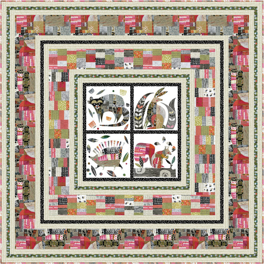 Tales From the Forest by Clare Youngs : Free PDF City Slickers Quilt Pattern