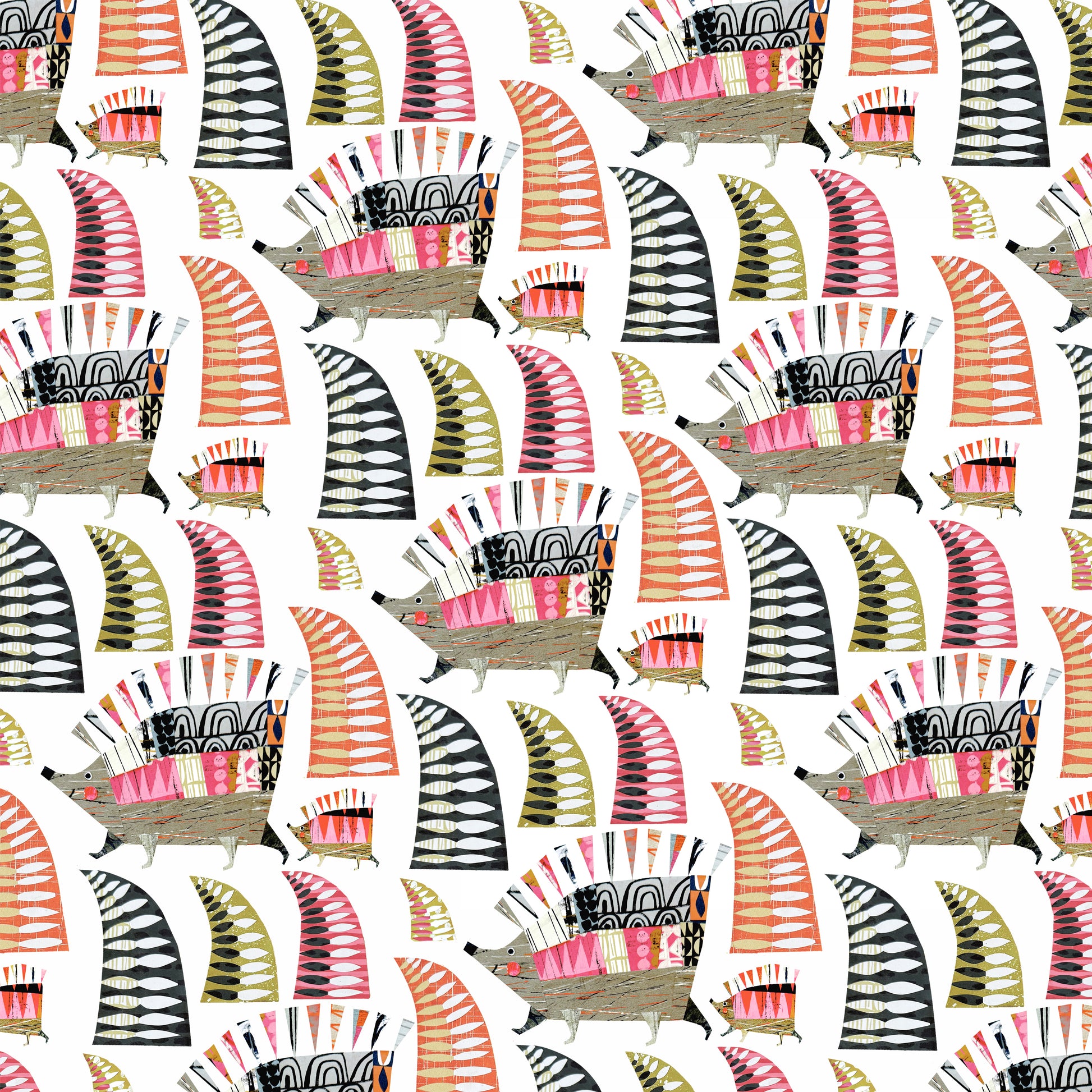 Tales From the Forest by Clare Youngs : Hedgehogs Multi PWCY019.MULTI