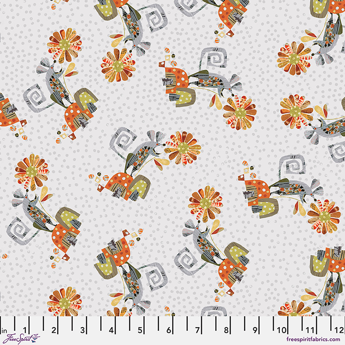 Tales From the Forest by Clare Youngs : Mice & Flowers PWCY020.MULTI