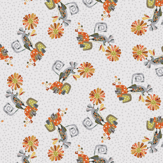 Tales From the Forest by Clare Youngs : Mice & Flowers PWCY020.MULTI