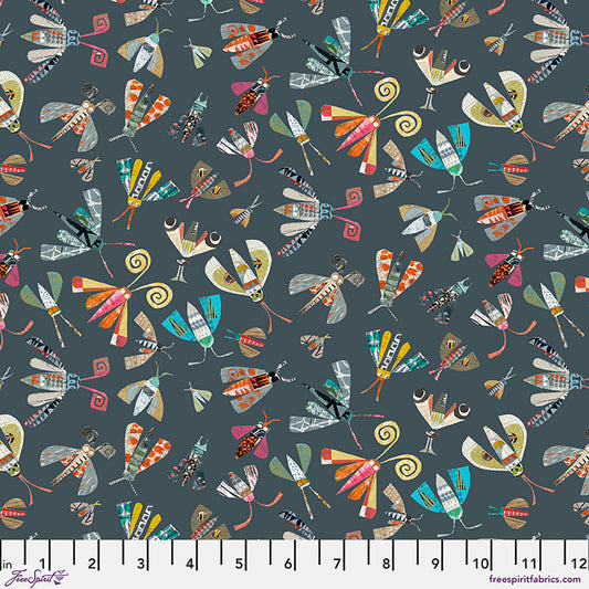 Tales From the Forest by Clare Youngs : Moths Multi PWCY021.MULTI