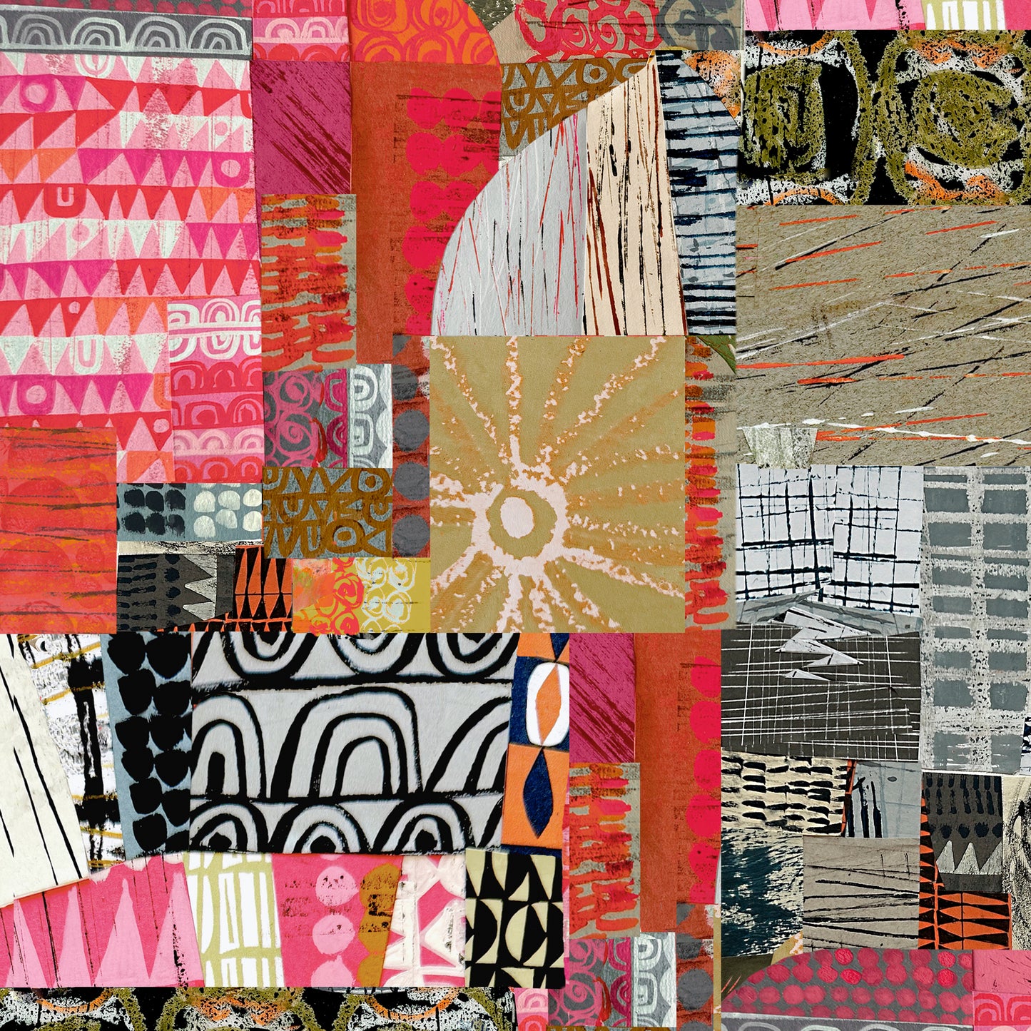 Tales From the Forest by Clare Youngs : Textured Patch Multi PWCY027.MULTI