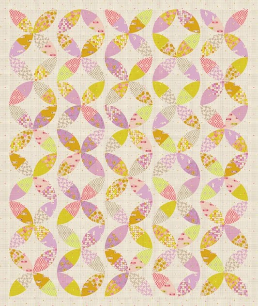 Tangerine Quilt Pattern by Crinkly Quilts