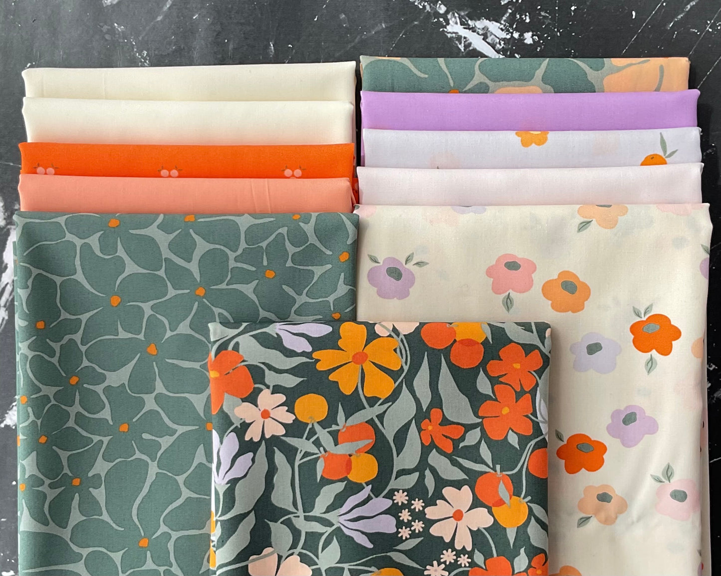 Tangerine by AGF Studio : Growing Season Quilt Kit