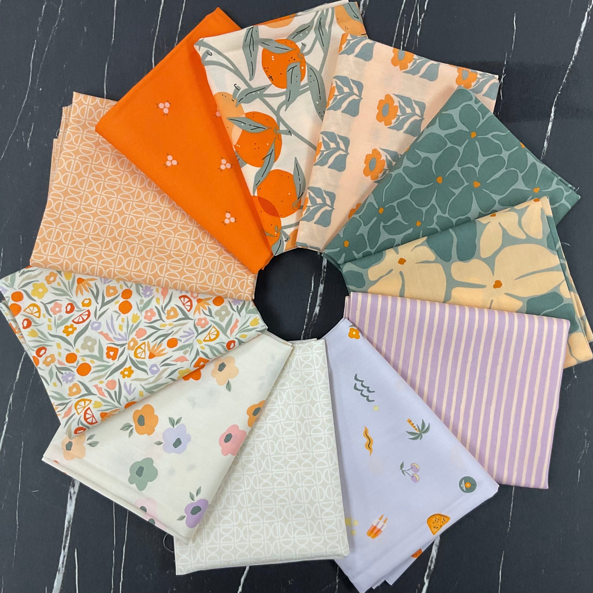 Tangerine by AGF Studios : Fabric Bundles