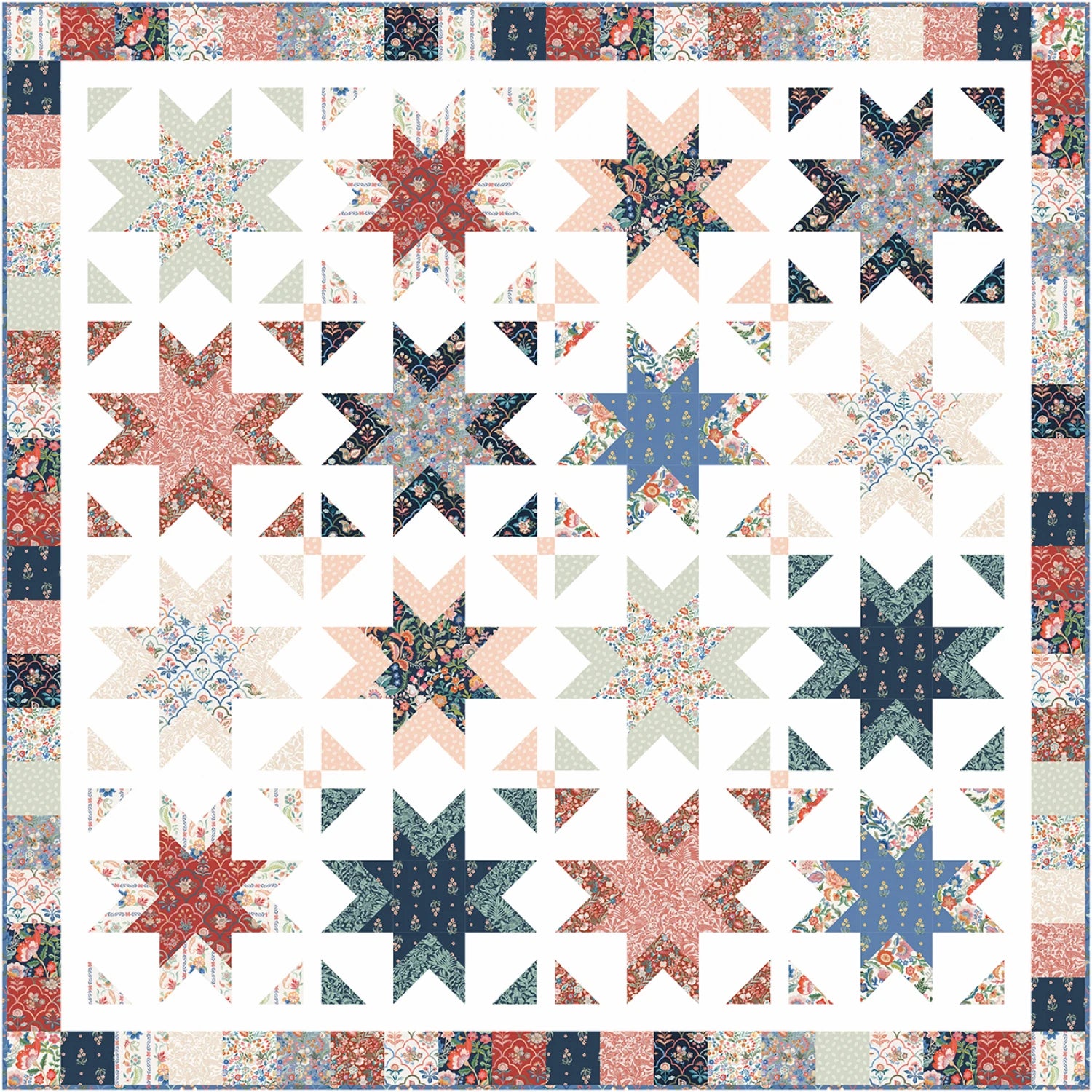 Tapestry by Clare Theresa Gray : Sparklers Quilt Front Shop Sample