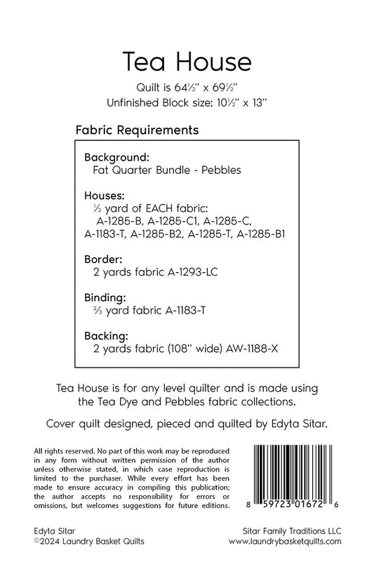 Tea House # LBQ-1672-P - Special Order