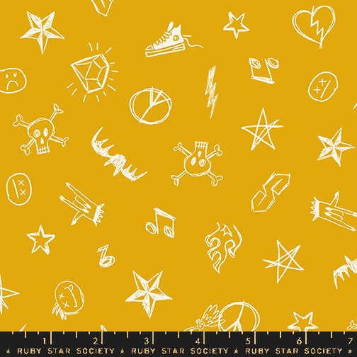 Teddy & the Bears by Sarah Watts - Groupie Goldenrod RS2104 14