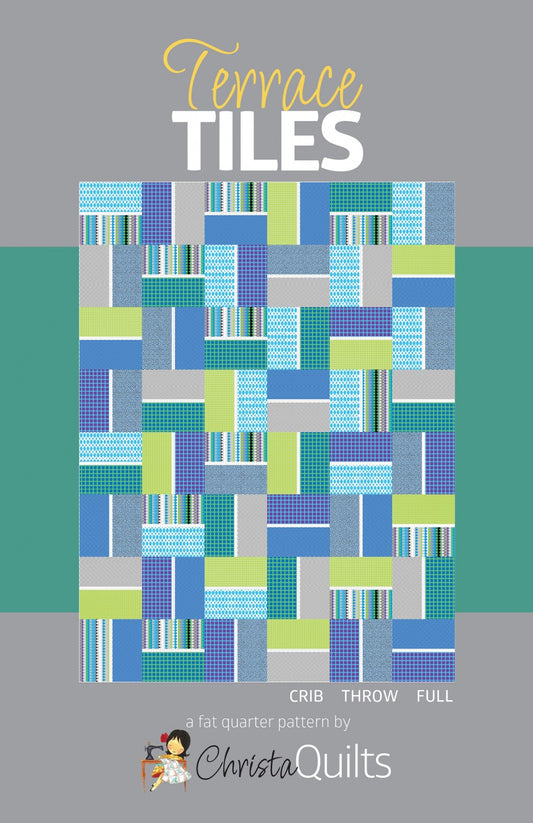 Terrace Tiles Quilt Pattern by Christa Quilts - Special Order
