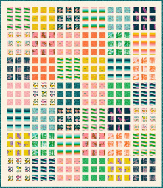 The April Quilt Pattern by Kitchen Table Quilting