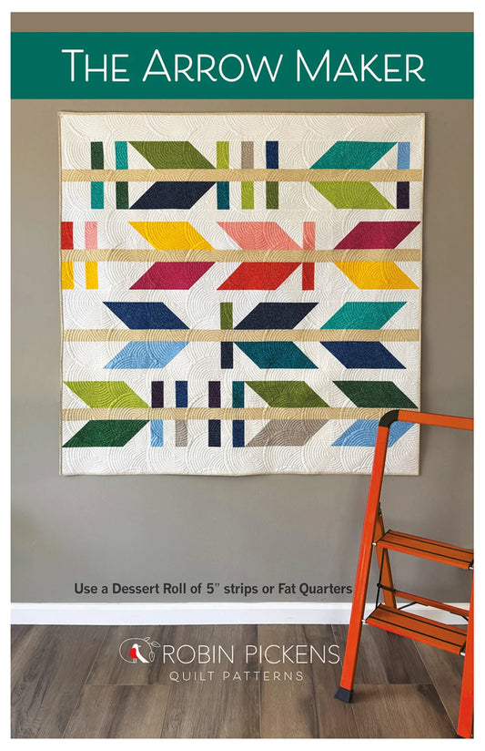 The Arrow Maker Quilt Pattern by Robin Pickens