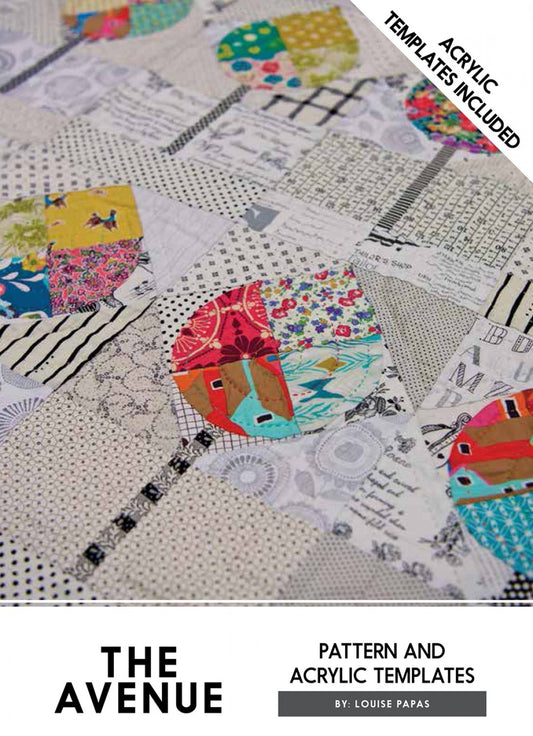 The Avenue Pattern And Template by Jen Kingwell Designs - Special Order