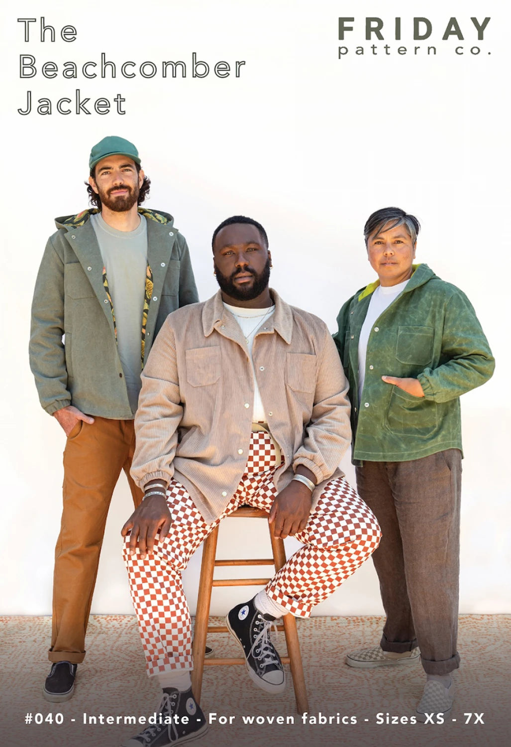 The Beachcomber Jacket Pattern by Friday Pattern Company - Special Order