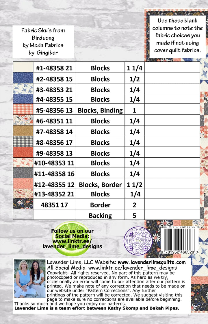 The Beautiful Day Quilt Pattern by Lavender Lime